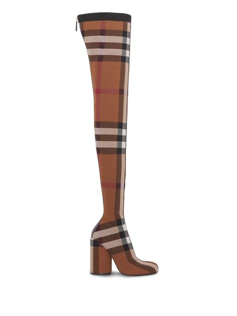 burberry bootssale|Burberry thigh high boots.